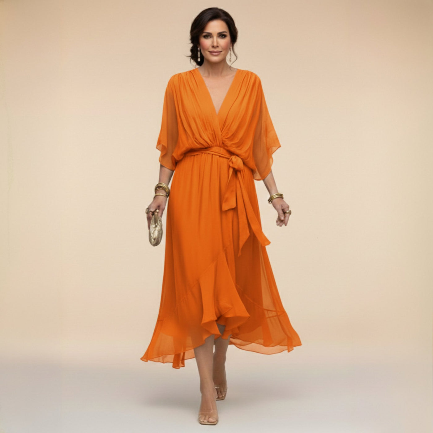 Monica | V-Neck Dress Alternate