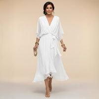 Monica | V-Neck Dress Angle