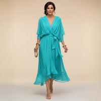 Monica | V-Neck Dress Lifestyle