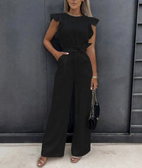 Nuria Jumpsuit with Adjustable Waist Detail