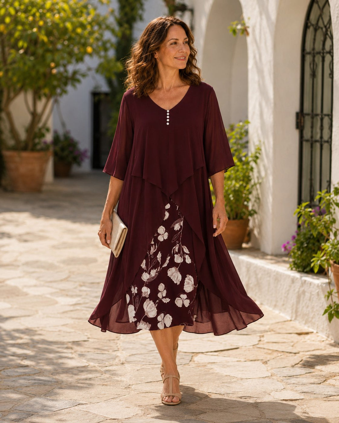 Odette | Layered Maxi Dress Hero