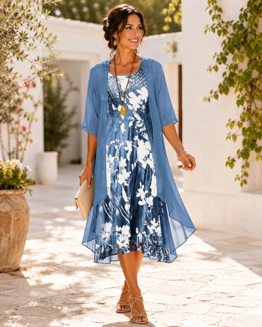 Olivia | Women Breezy Two Layer Dress Hero