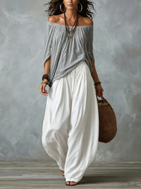Paloma | Off-Shoulder Two-Piece Close Up