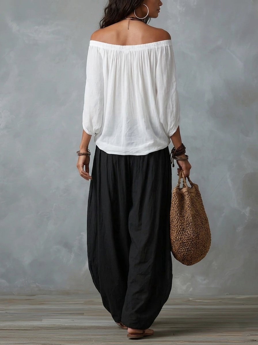 Paloma | Off-Shoulder Two-Piece Front