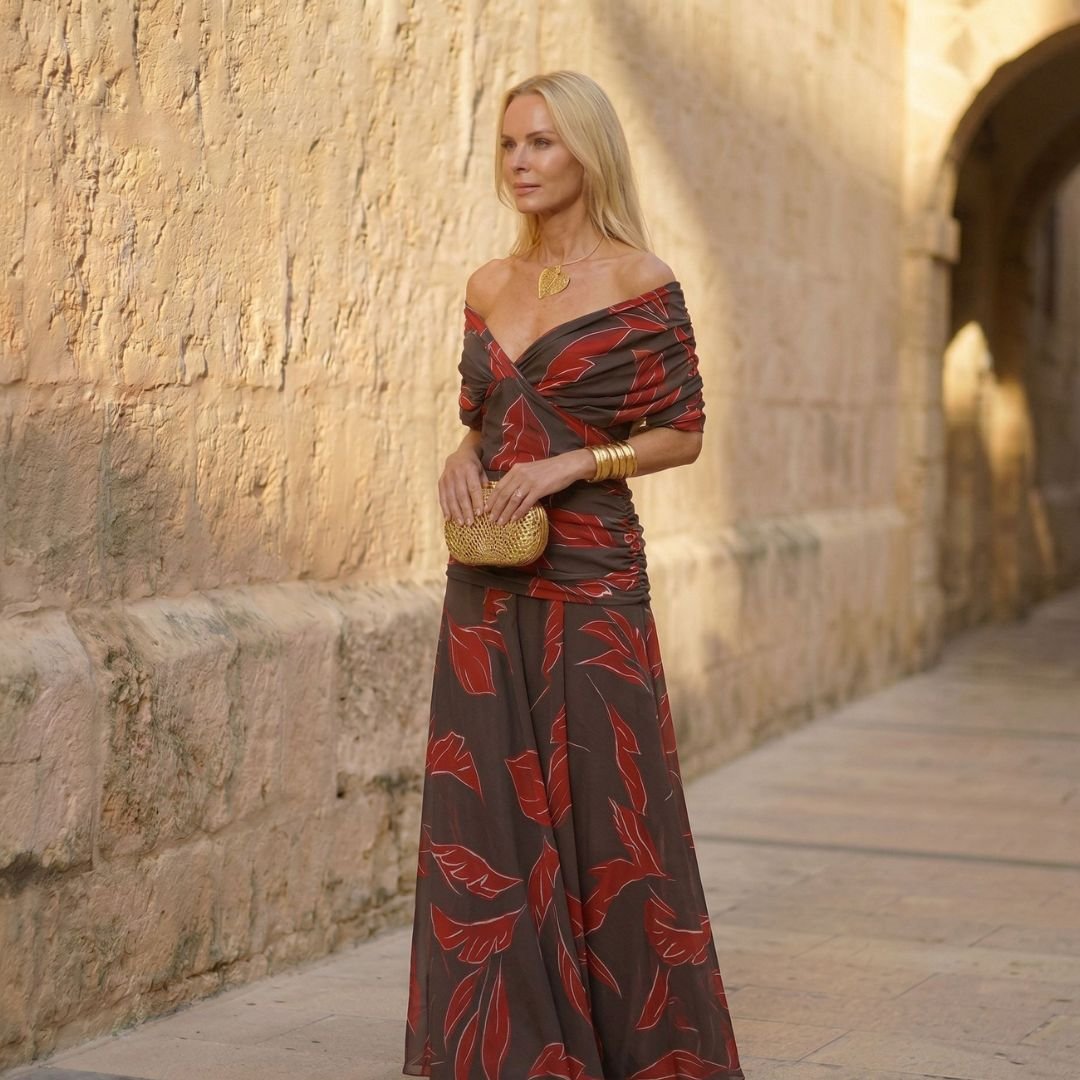 Poppy | Elegant Leaf Dress Hero