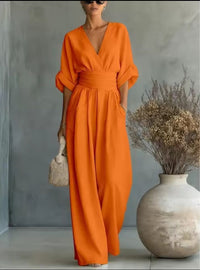 Risel - Jumpsuit to Feel Comfortable and Polished on Your Day. Side