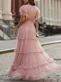 Rosalind | Elegant Wedding Maxi Dress Detail