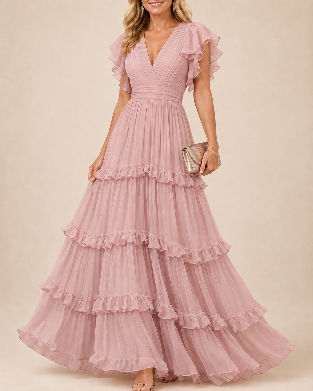 Rosalind | Elegant Wedding Maxi Dress Hero
