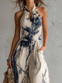 Sabryna | Wide-Leg Elegant Jumpsuit for Women Side