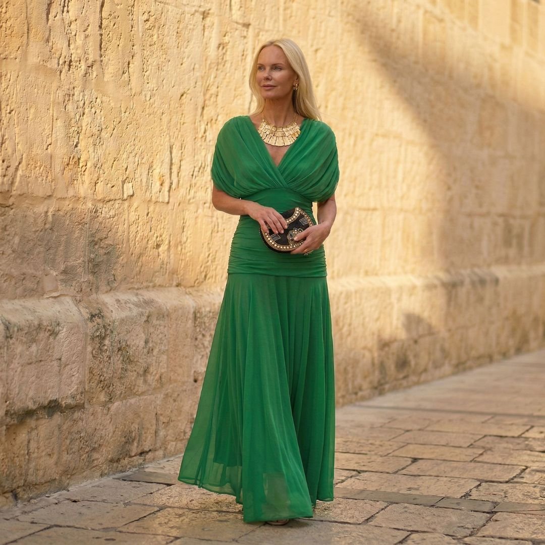 Sienna | Elegant Green Dress Hero