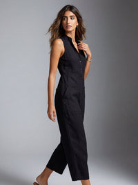 Sleeveless Minimalist Jumpsuit Back