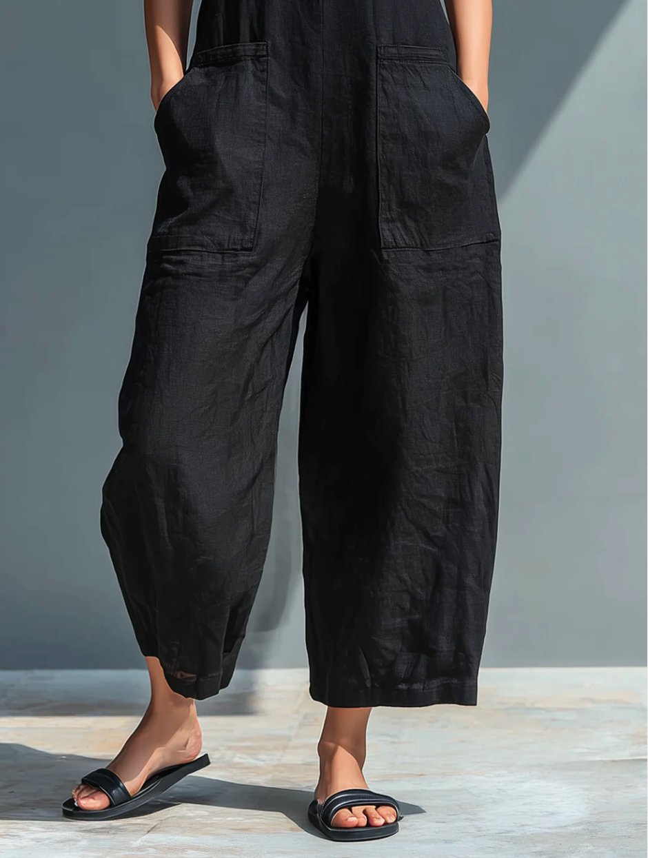 Sleeveless Minimalist Jumpsuit Full