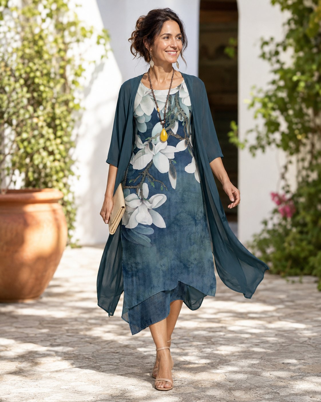Sophia | Layered Dress Set Detail