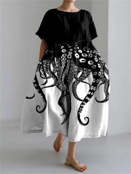 Valeno floral summer dress Detail