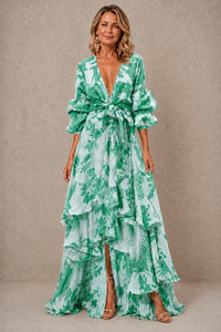 Victoria | Tiered Bow Belt Side