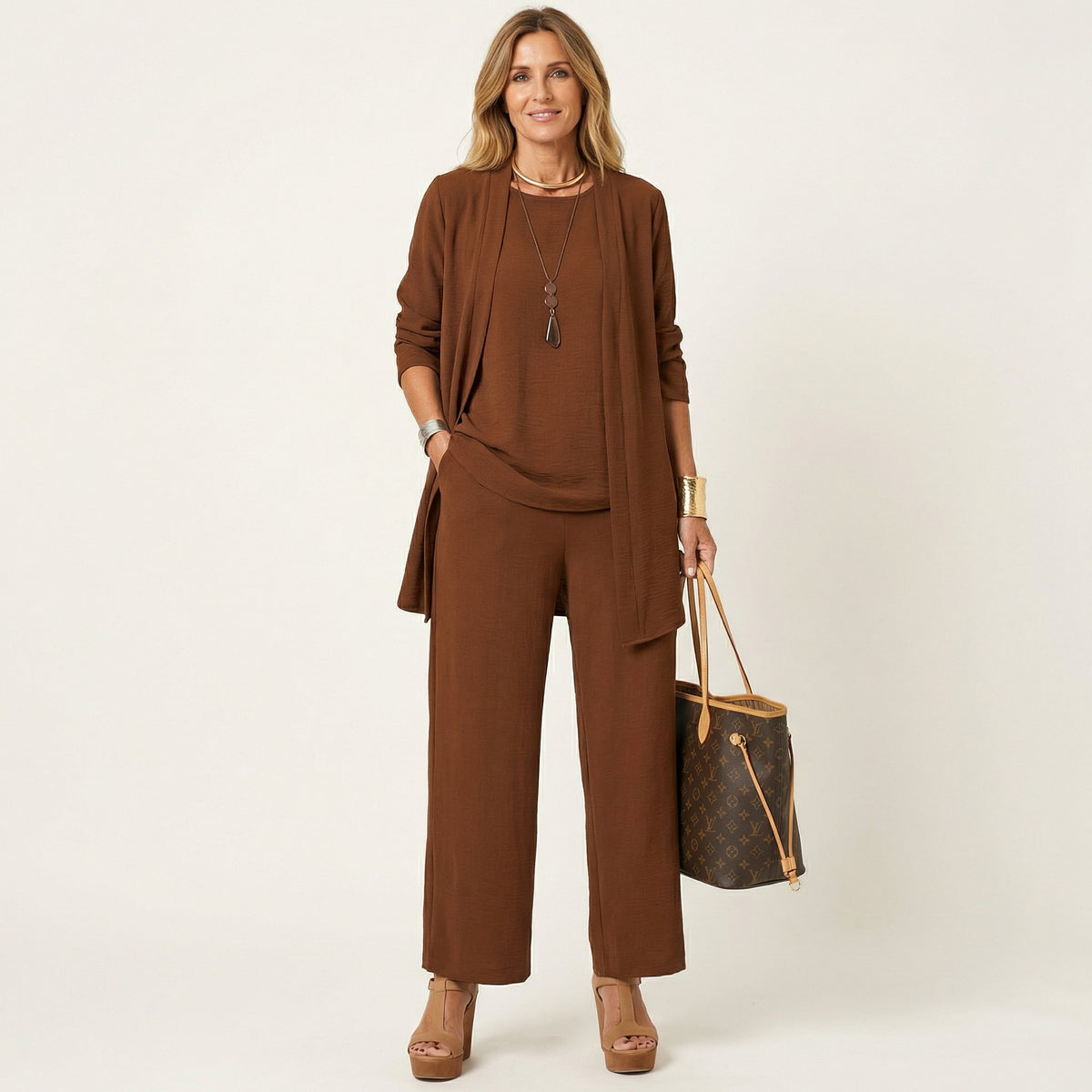 Vivienne | Minimalist 3-Piece Set Full