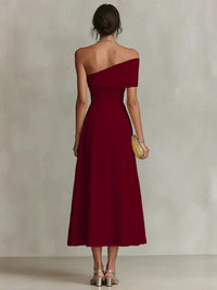 Wenda | Elegant Flowy Maxi Dress for Women Front