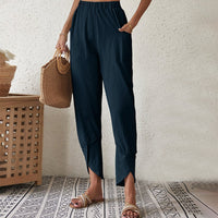 Essari - Pants with Raw Hem